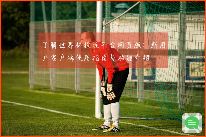 了解世界杯投注平台网页版：新用户客户端使用指南与功能介绍