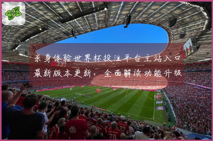 亲身体验世界杯投注平台主站入口最新版本更新，全面解读功能升级与使用技巧